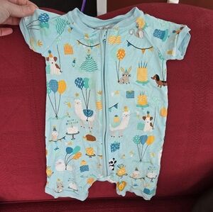 Little Sleepies First Birthday Onesie - 12-18m